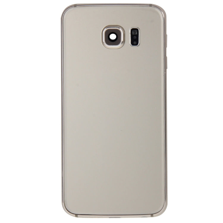 For Galaxy S6 / G920F Full Housing Cover (Front Housing LCD Frame Bezel Plate + Back Plate Housing Camera Lens Panel + Battery Back Cover )