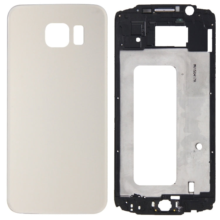 For Galaxy S6 / G920F Full Housing Cover (Front Housing LCD Frame Bezel Plate + Battery Back Cover )