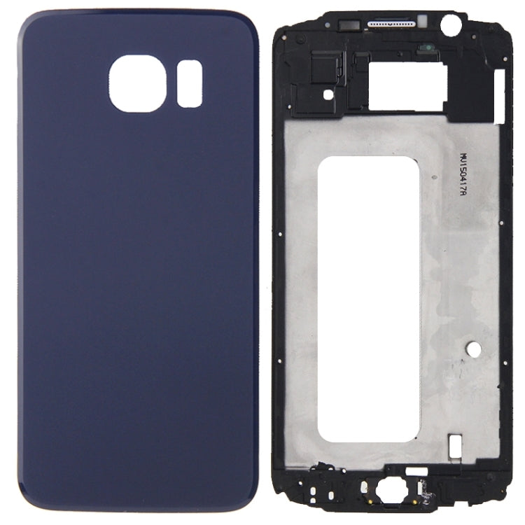 For Galaxy S6 / G920F Full Housing Cover (Front Housing LCD Frame Bezel Plate + Battery Back Cover )