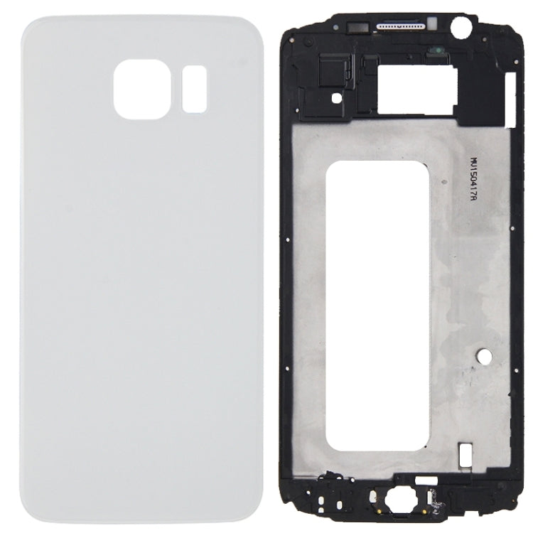 For Galaxy S6 / G920F Full Housing Cover (Front Housing LCD Frame Bezel Plate + Battery Back Cover )