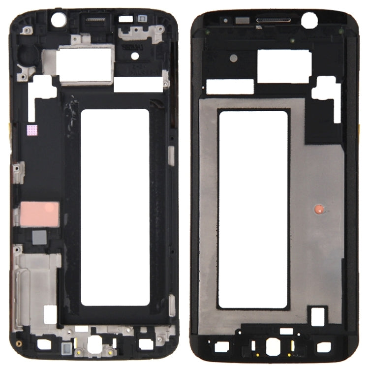 For Galaxy S6 Edge / G925 Front Housing LCD Frame Bezel Plate