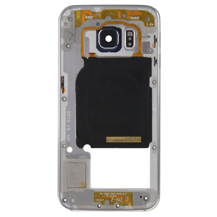 For Galaxy S6 Edge / G925 Back Plate Housing Camera Lens Panel