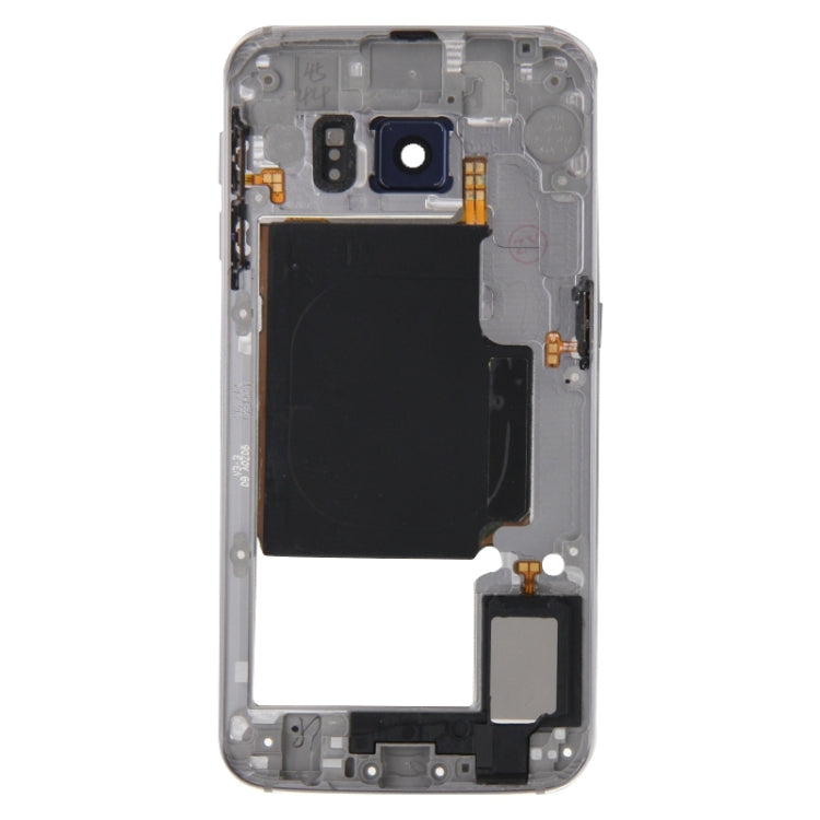 For Galaxy S6 Edge / G925 Back Plate Housing Camera Lens Panel