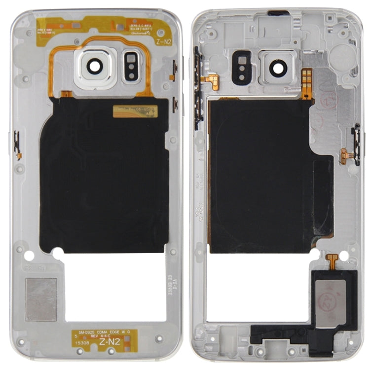 For Galaxy S6 Edge / G925 Back Plate Housing Camera Lens Panel