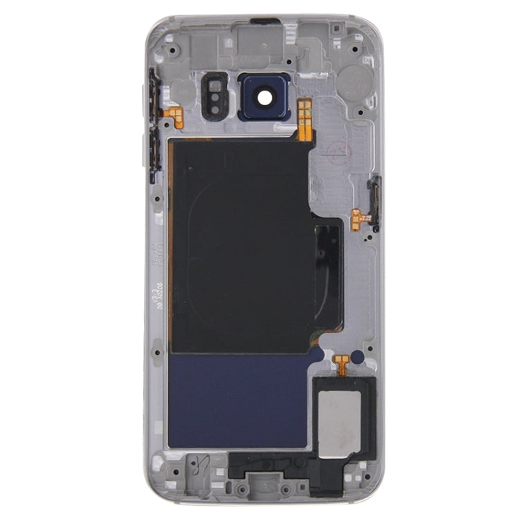 For Galaxy S6 Edge / G925 Full Housing Cover (Back Plate Housing Camera Lens Panel + Battery Back Cover )