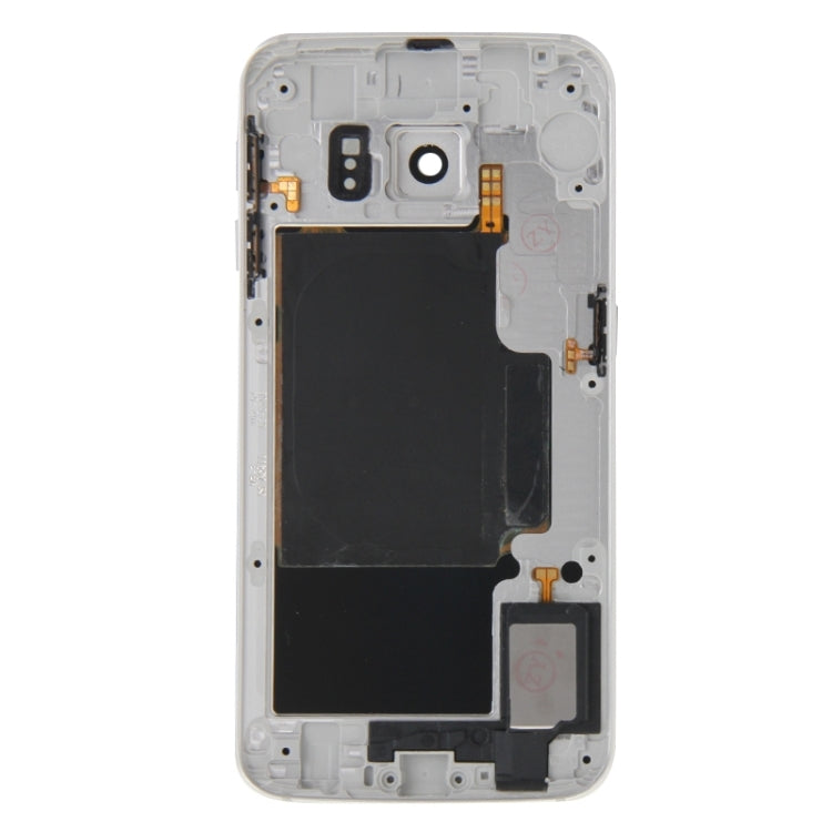 For Galaxy S6 Edge / G925 Full Housing Cover (Back Plate Housing Camera Lens Panel + Battery Back Cover )