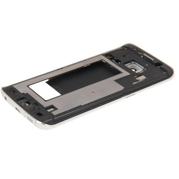 For Galaxy S6 Edge / G925 Full Housing Cover (Front Housing LCD Frame Bezel Plate + Back Plate Housing Camera Lens Panel )