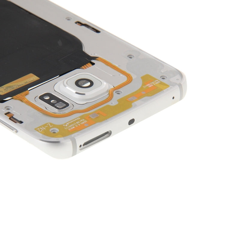 For Galaxy S6 Edge / G925 Full Housing Cover (Front Housing LCD Frame Bezel Plate + Back Plate Housing Camera Lens Panel )