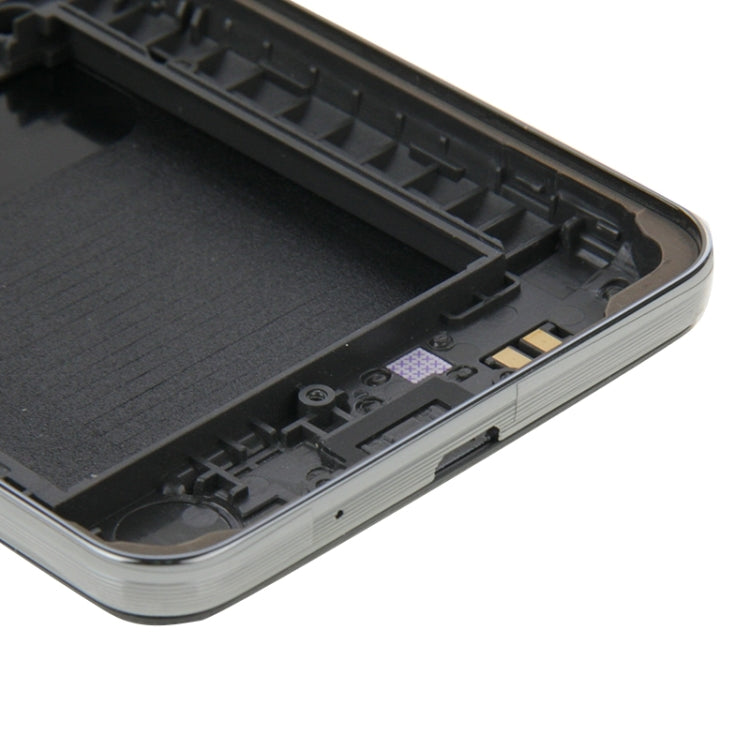 For Galaxy Core 2 / G355 Full Housing Cover (Middle Frame Bezel + Battery Back Cover) + Home Button