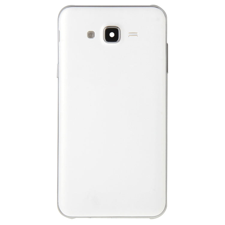 For Galaxy J5(2015) / J500 Full Housing Cover (Middle Frame Bezel + Battery Back Cover) (White)