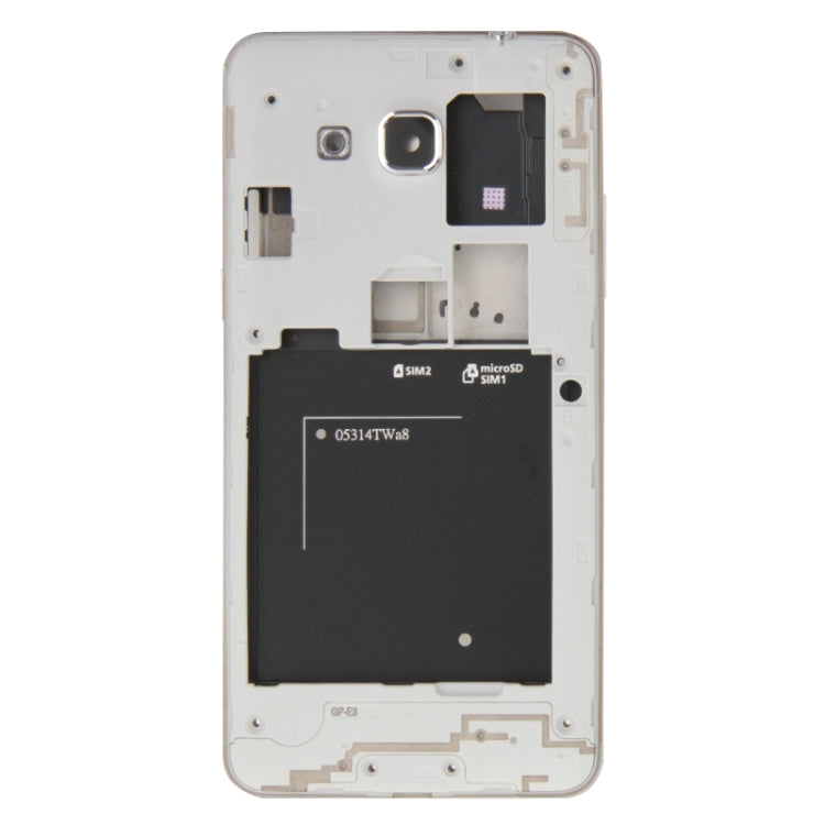 For Galaxy Grand Prime / G530 Full Housing Cover (Front Housing LCD Frame Bezel Plate + Middle Frame Bezel)