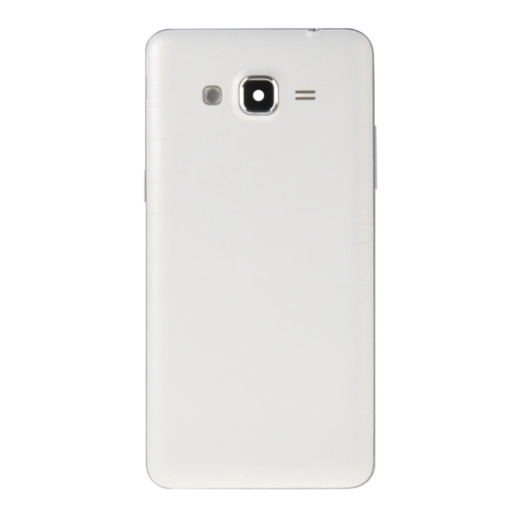 For Galaxy Grand Prime / G530 Dual SIM Card Version Full Housing Cover (Middle Frame Bezel + Battery Back Cover) + Home Button