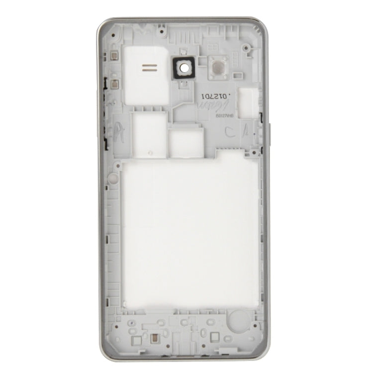 For Galaxy Grand Prime / G530 Dual SIM Card Version Full Housing Cover (Middle Frame Bezel + Battery Back Cover) + Home Button