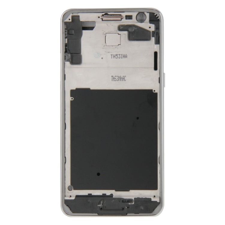 For Galaxy Grand Prime / G530 (Dual SIM Card Version) Full Housing Cover (Front Housing LCD Frame Bezel Plate + Middle Frame Bezel + Battery Back Cover) + Home Button