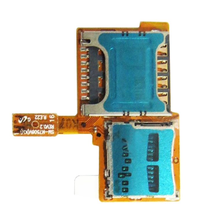 For Galaxy Note 3 Neo / N7505 SIM Card Holder Flex Cable Ribbon