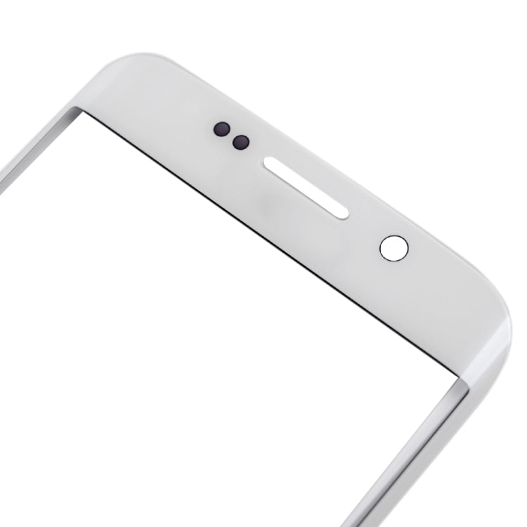 For Galaxy S6 edge / G925 Original Front Screen Outer Glass Lens (White)