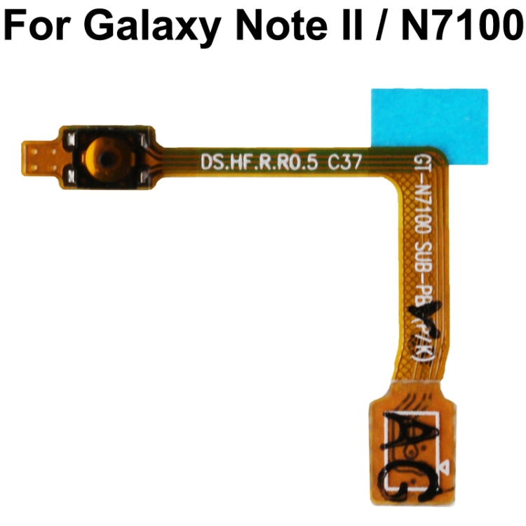 For Galaxy Note II / N7100 Original Power Button Flex Cable