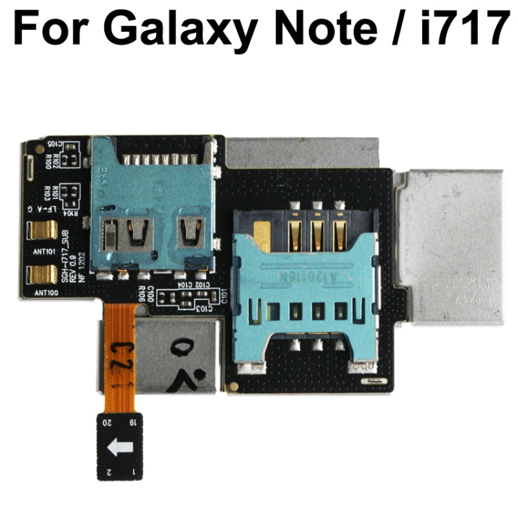 For Galaxy Note / i717 (ATT Edition) Original SIM Card Socket Flex Cable