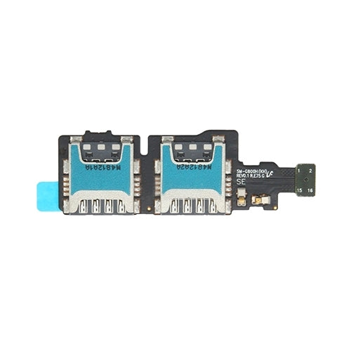 For Galaxy S5 Mini / G800H SIM Card Connector with Flex Cable