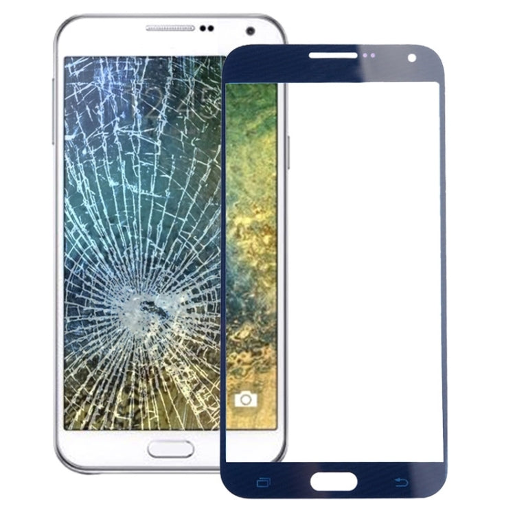 For Galaxy E5 Front Screen Outer Glass Lens