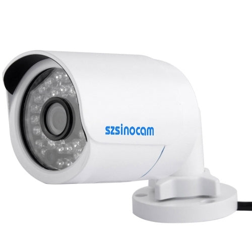 szsinocam SN-IPC-5003CS H.264 Digital HD Video Infrared 1920*1080P Waterproof Camera, 2.0 Mega Pixels, 4.0mm Megapixel IP lens, Motion Detection / Privacy Mask and 20m IR Night Vision, Compliant to Onvif 2.3(White)