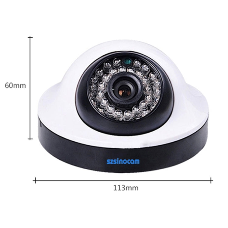szsinocam SN-NVK-6004BD410 4CH HD 720P P2P 1.0 Mega Pixel IP Camera NVR Kit, Support Night Vision / Motion Detection / ONVIF, IR Distance: 20m