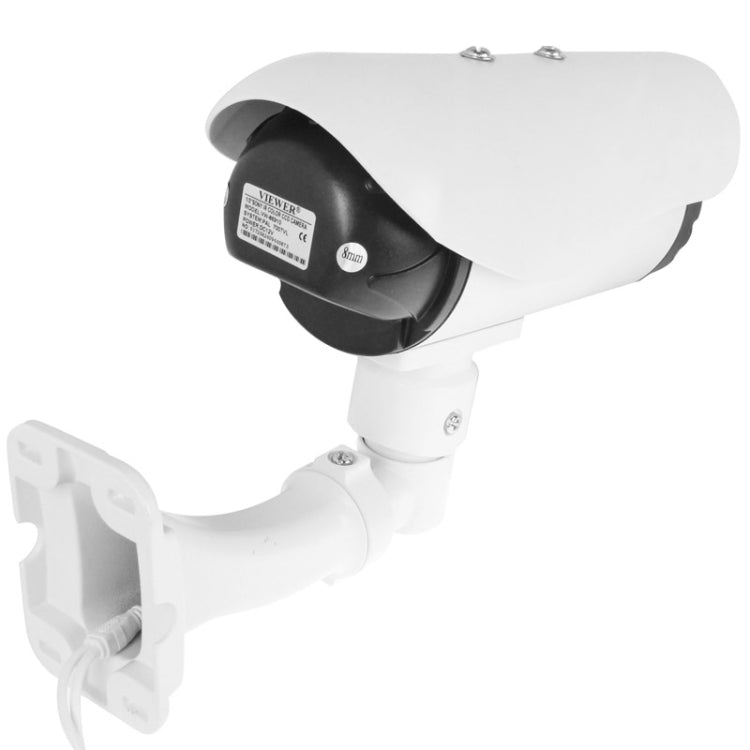 1 / 3 inch Sony 700TVL 8mm Fixed Lens Array LED & Waterproof Color CCD Video Camera with Bracket, Support OSD Control, IR Distance: 80m