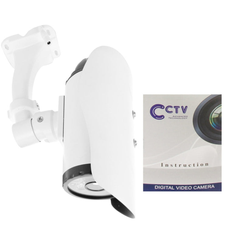1 / 3 inch Sony 700TVL 8mm Fixed Lens Array LED & Waterproof Color CCD Video Camera with Bracket, Support OSD Control, IR Distance: 80m