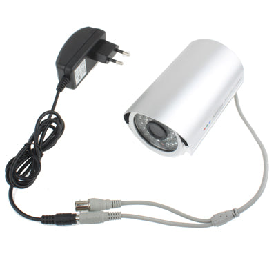 36 LED IR Digital CCD Video Camera(Silver)