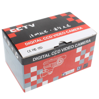 36 LED IR Digital CCD Video Camera(Silver)
