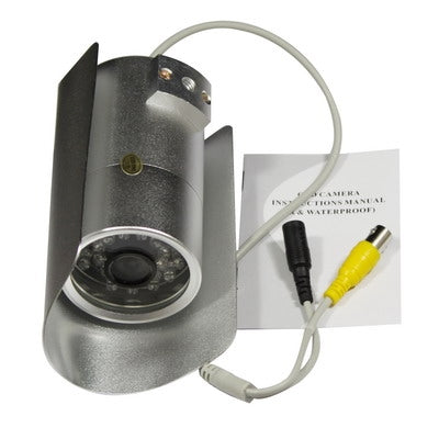 1/4 SONY Color 700TVL CCD Waterproof Camera, IR distance: 30M(Silver)
