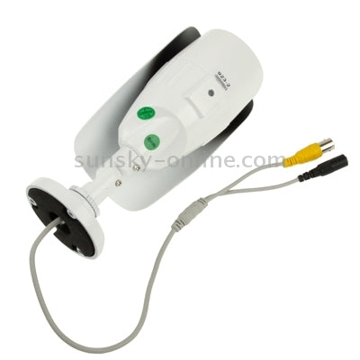 1 / 3 SONY 520TVL Digital Color Video CCTV Waterproof Camera, IR Distance: 30m (White)