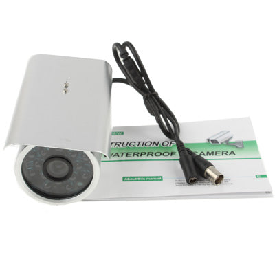 1/3 SHARP Color 420TVL CCD Waterproof Camera, IR Distance: 20m, View Angle