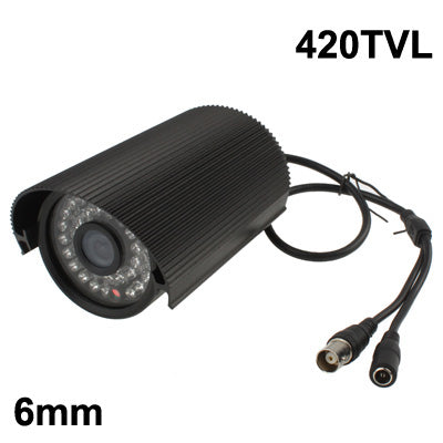 1/3 SONY 420TVL CCD Waterproof Camera, IR Distance: 30m, View Angle