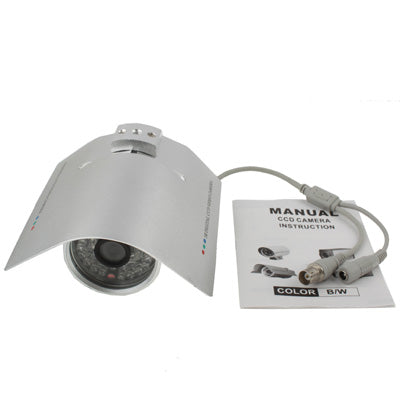 1/3 SONY 420TVL CCD Waterproof Camera, IR Distance: 30m, View Angle 80 Degree , Lens Mount: 3.6mm (168)