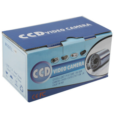 1/3 SONY 420TVL CCD Waterproof Camera, IR Distance: 30m, View Angle 80 Degree , Lens Mount: 3.6mm (168)