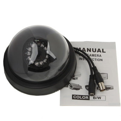 1/3 SHARP Color 420TVL CCD Waterproof Camera, IR Distance: 10m, Lens Mount: 3.6mm (Sharp 349)(Black)