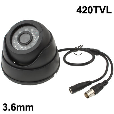 1/3 SHARP Color 420TVL CCD Waterproof Camera, IR Distance: 10m, View Angle 80 Degree , Lens Mount: 3.6mm (Sharp 308)