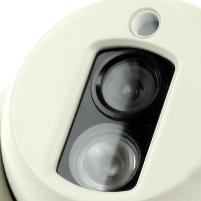 1 / 3 SONY 650TVL 6mm Lens Array IR & Waterproof Color Dome CCD Video Camera, IR Distance: 50m (Size: 120(L) x 120(W) x 80(H) mm)