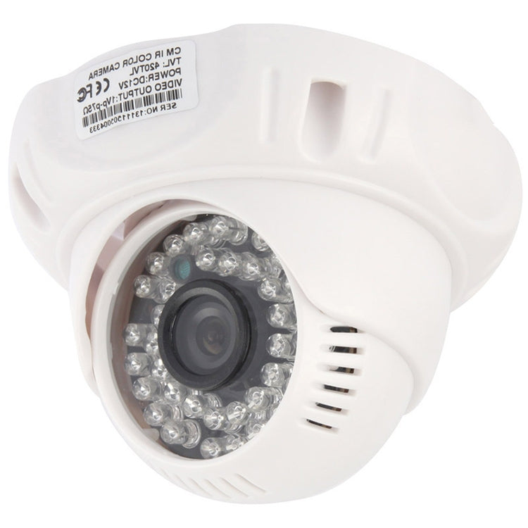 CMOS 420TVL 3.6mm Lens ABS Material Color Infrared Camera with 36 LED, IR Distance: 20m