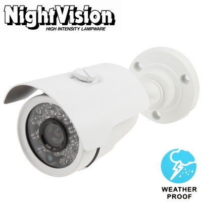 6mm Lens CMOS IR & Waterproof Color CCD Video Camera, IR Distance: 30m
