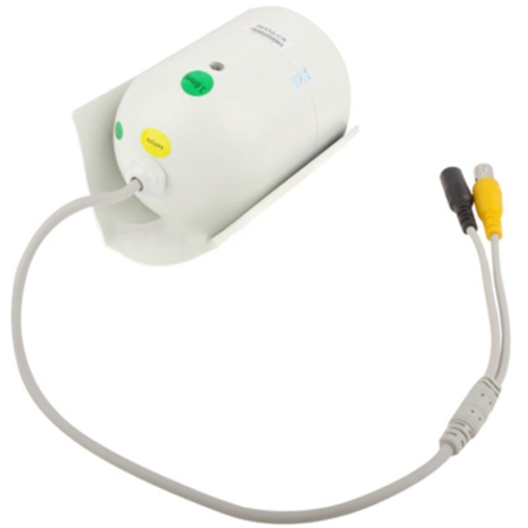 3.6mm Lens CMOS IR & Waterproof Color CCD Video Camera, IR Distance: 50m(White)
