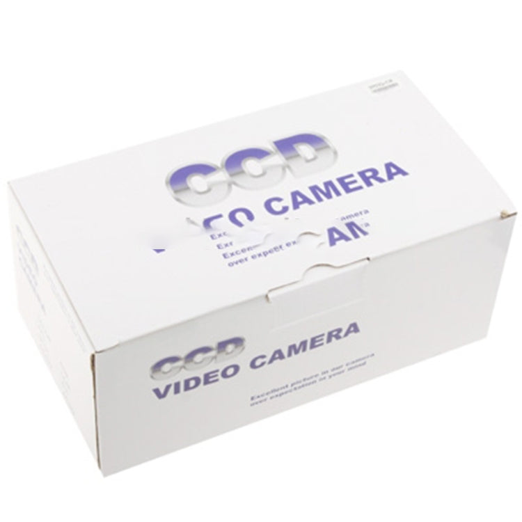 3.6mm Lens CMOS IR & Waterproof Color CCD Video Camera, IR Distance: 50m(White)