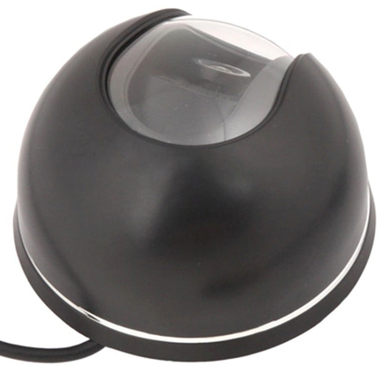 3.6mm CMOS Lens Waterproof Color Dome CCD Video Camera(Black)