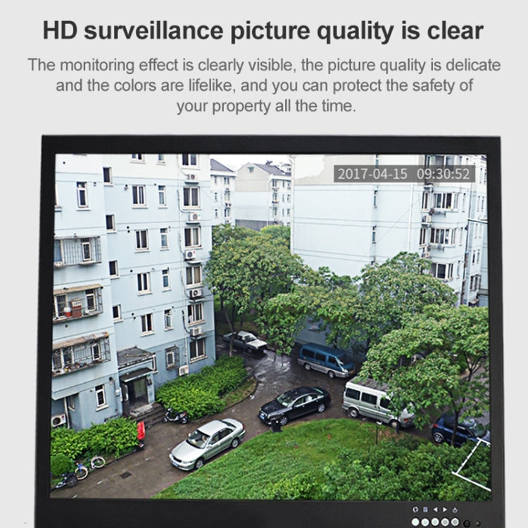 3.6mm CMOS Lens Waterproof Color Dome CCD Video Camera(Black)