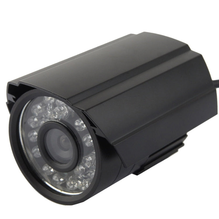 CMOS 420TVL 6mm Lens Metal Material Color Infrared Camera with 24 LED, IR Distance: 20m
