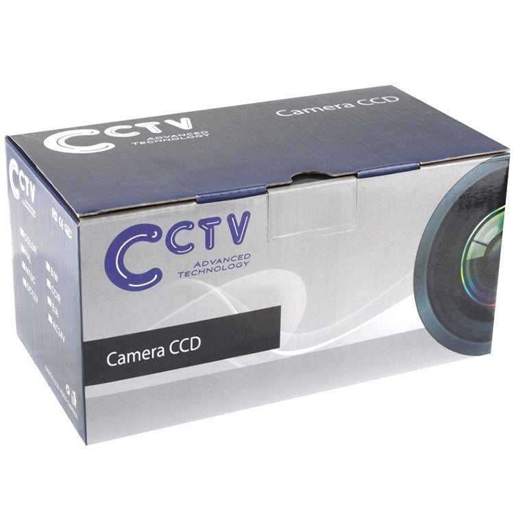 CMOS 420TVL 6mm Lens Metal Material Color Infrared Camera with 24 LED, IR Distance: 20m