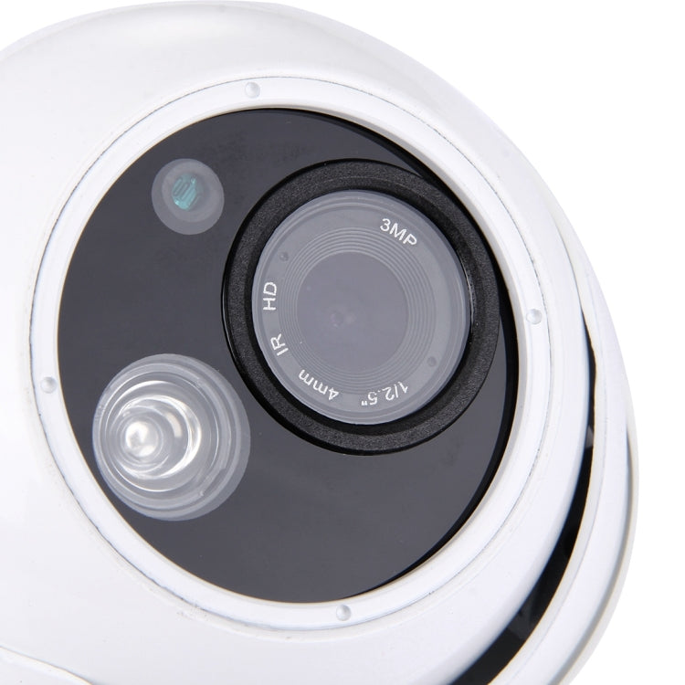 szsinocam 1/3 inch SONY 800TVL Lens IR & Waterproof Color Dome CCD Video Camera, IR Distance: 25m(White)