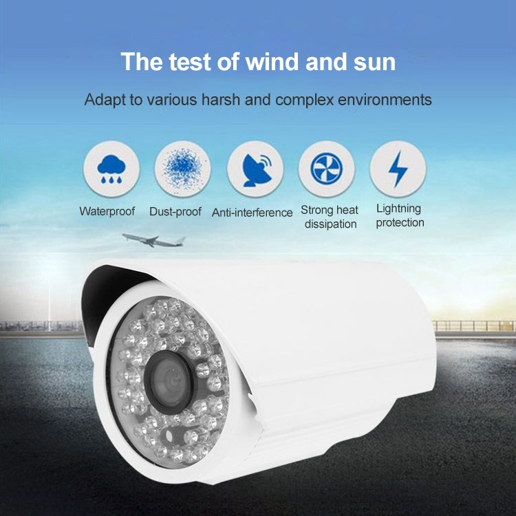 1 / 3 inch Sony 420TVL 6mm Fixed Lens Array LED & Waterproof Color CCD Video Camera without Bracket, IR Distance: 50m