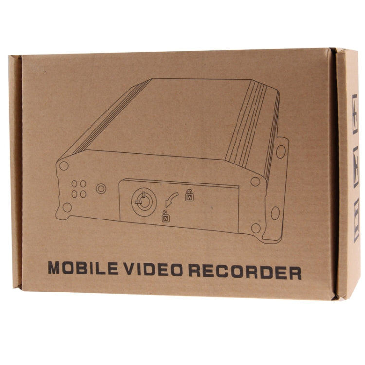 2 Channels SD Card DVR Video Recorder with Key Lock & Remote Controller, Support Motion Detect Record, Support SD Cards up to 32GB (JAB-207)